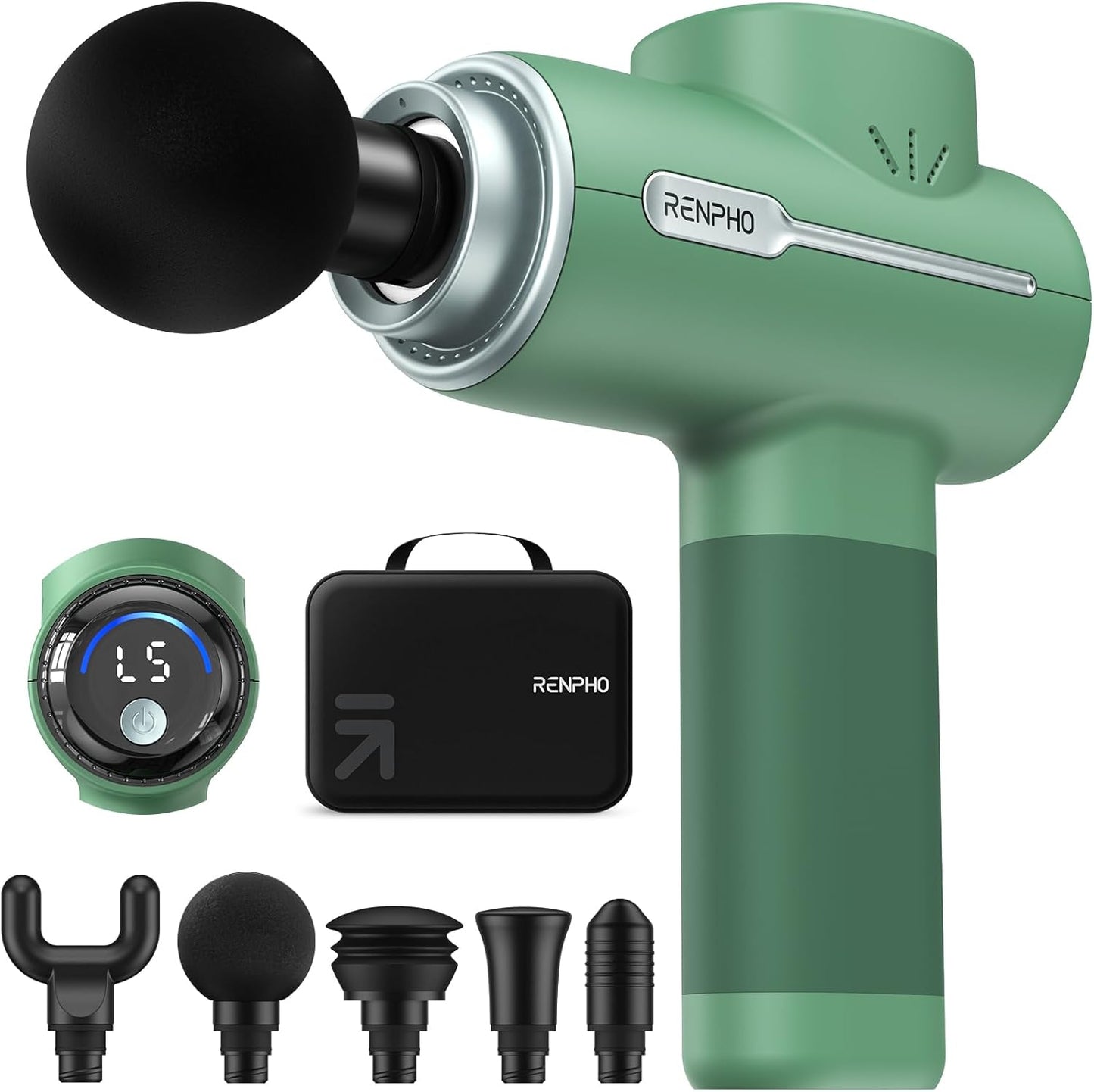 RENPHO Massage Gun Deep Tissue, for Back and Neck, Gifts for Men and Women