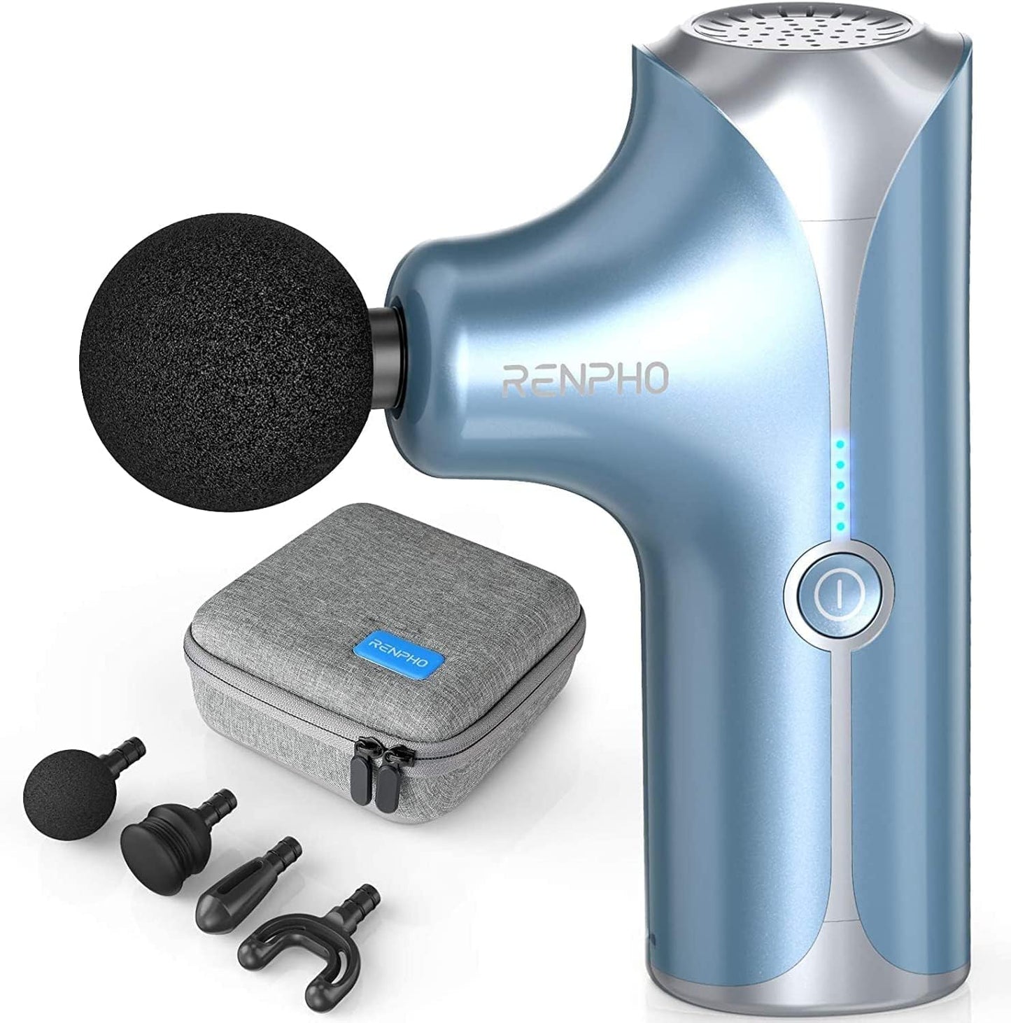 RENPHO Upgrade Mini Massage Gun with Heat