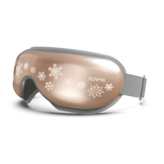 RENPHO Eye Massager, Customized Valentine's Day for Women Men, Heated Eye Massage Mask with Bluetooth, Eye Care Device Reduce Eye Strain, Dry Eyes, Migraine Relief, Improve Sleep