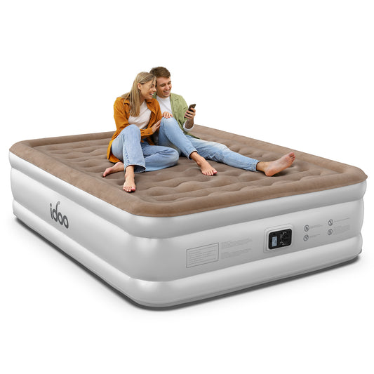 iDOO Queen Air Mattress with Built in Pump