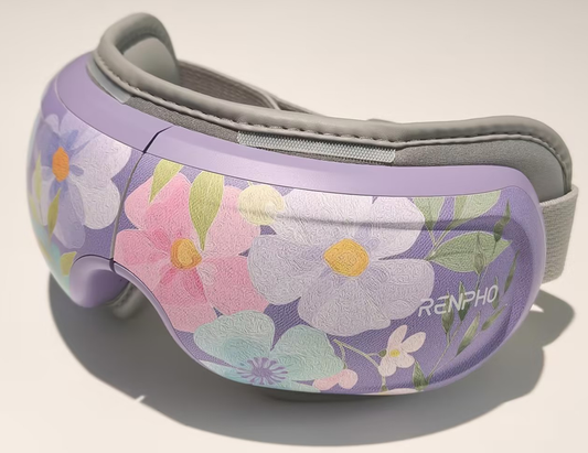 RENPHO Eyeris 3 Eye Massager with Heat and Cooling, Voice Control Eye Mask for Migraines, Eye Care with Massage, Reduce Dry Eyes