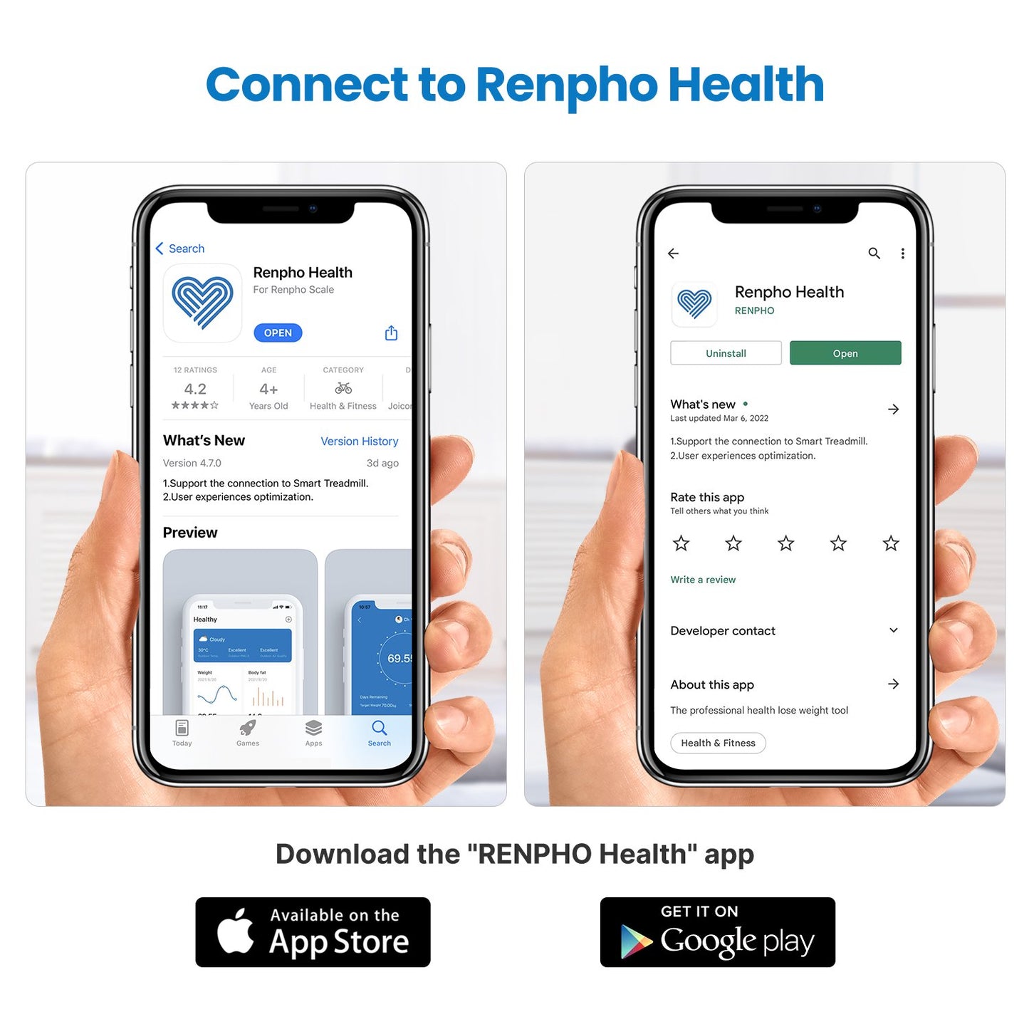 RENPHO Smart Tape Measure with App, Bluetooth Body Measuring Tape for Body Circumference Monitoring, Mother-to-Be, Bodybuilder