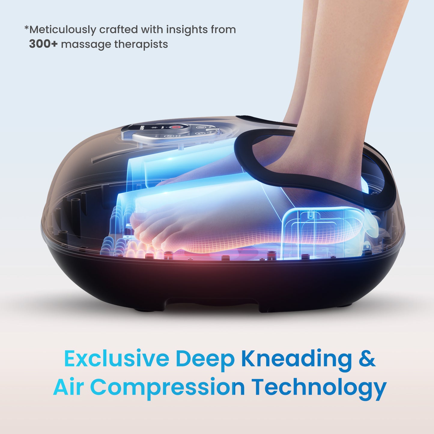 RENPHO Foot Massager Machine with Heat [2026 Upgraded], Shiatsu Foot Massager for Plantar Fasciitis, Valentines Day Gifts for Her Him, FSA Eligible HSA Store Eligible, Brown