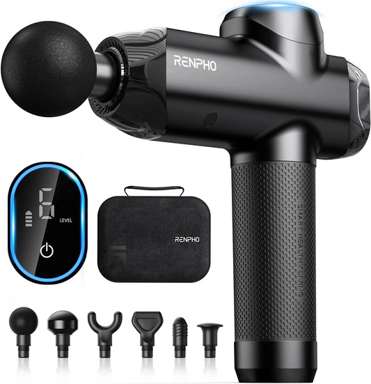 Massage Gun Deep Tissue with 12mm Amplitude, Percussion Muscle Massage Gun