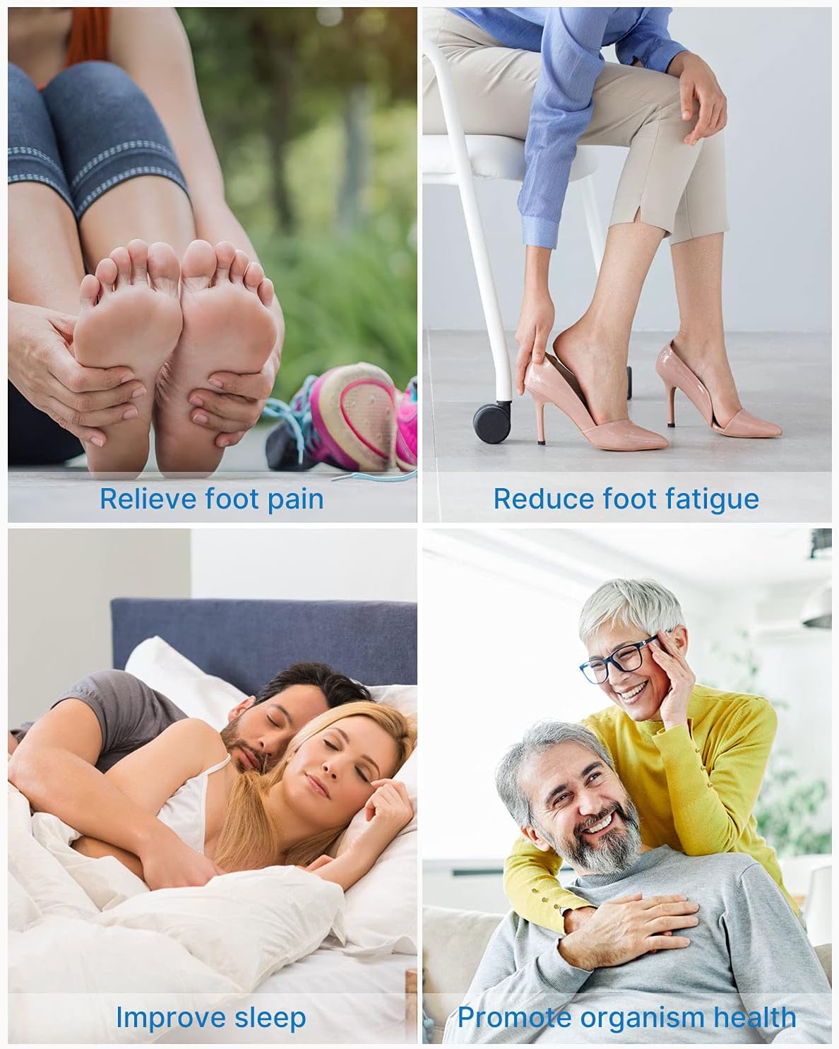 RENPHO Shiatsu Foot Massager with Heat, Foot Massager Machine for Plantar Fasciitis & Neuropathy, Pain Relief