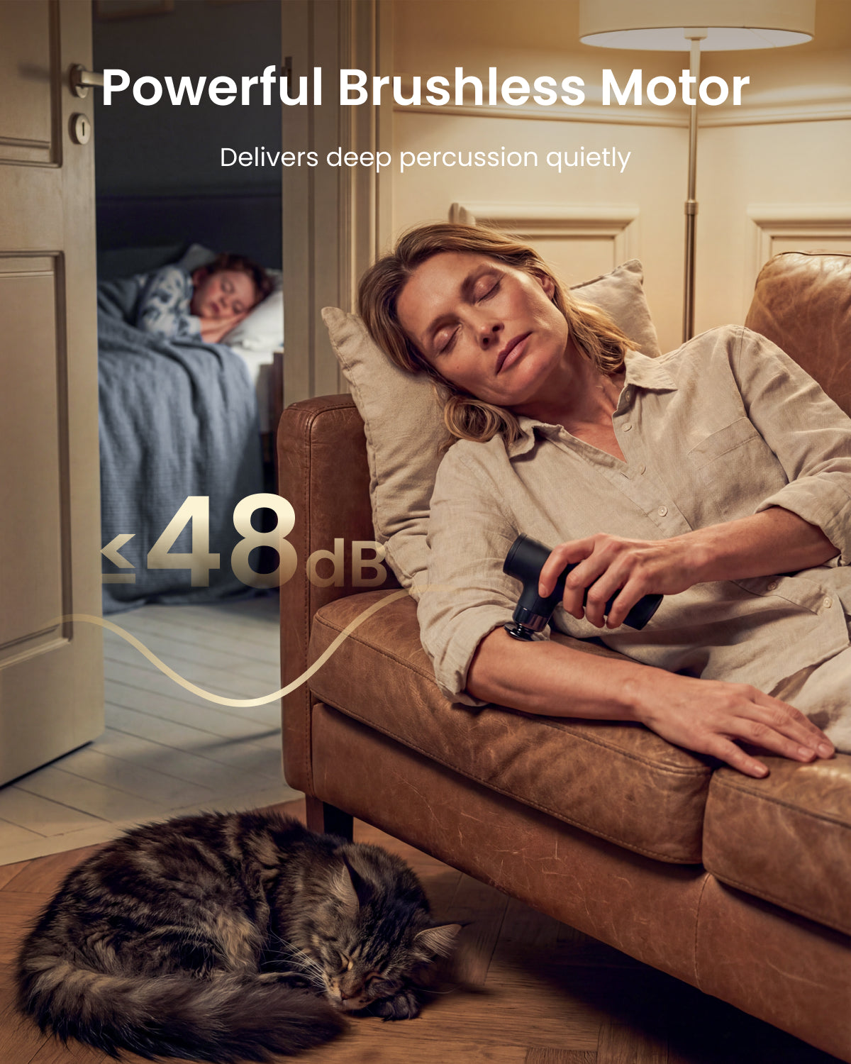 RENPHO Micro One Super Mini Massage Gun with 4 Speed Settings, Small Back Massager for Deep Tissue Muscle Relief, Percussion Massage Gun with Ergonomic Design,  Travel, Portable