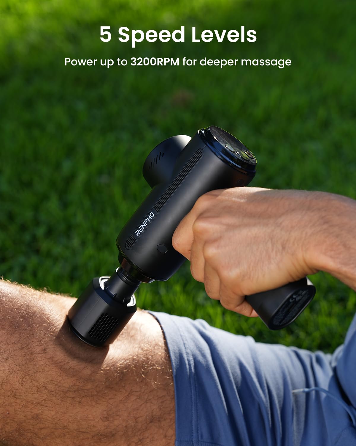 RENPHO Massage Gun Deep Tissue with Carry Case