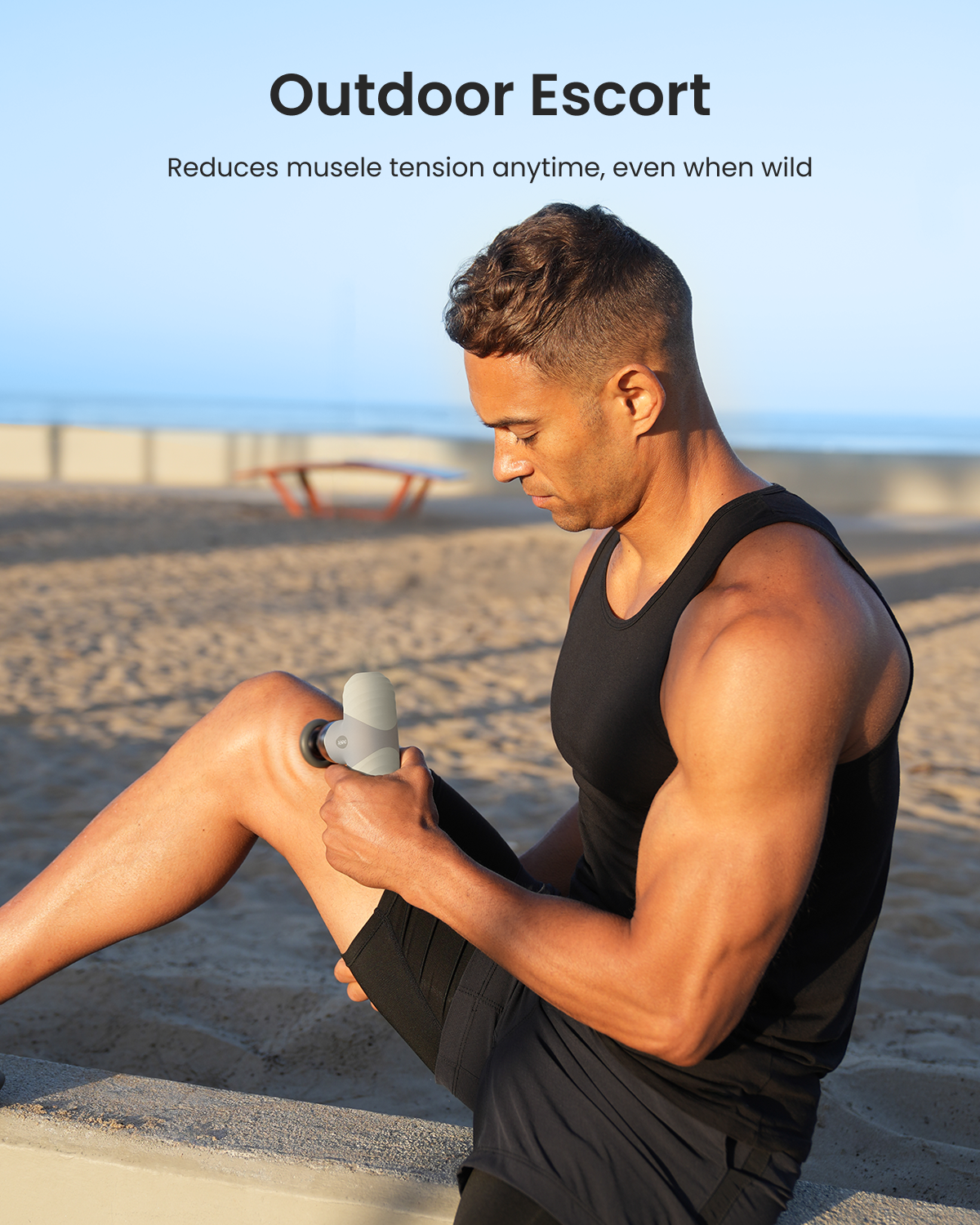 RENPHO Mini Massage Gun with Heat, Portable Percussion Muscle Massager Gun Deep Tissue, Travel Small Handheld Massager for Pain Relief with Carry Case Gifts for Men Mini Thermal
