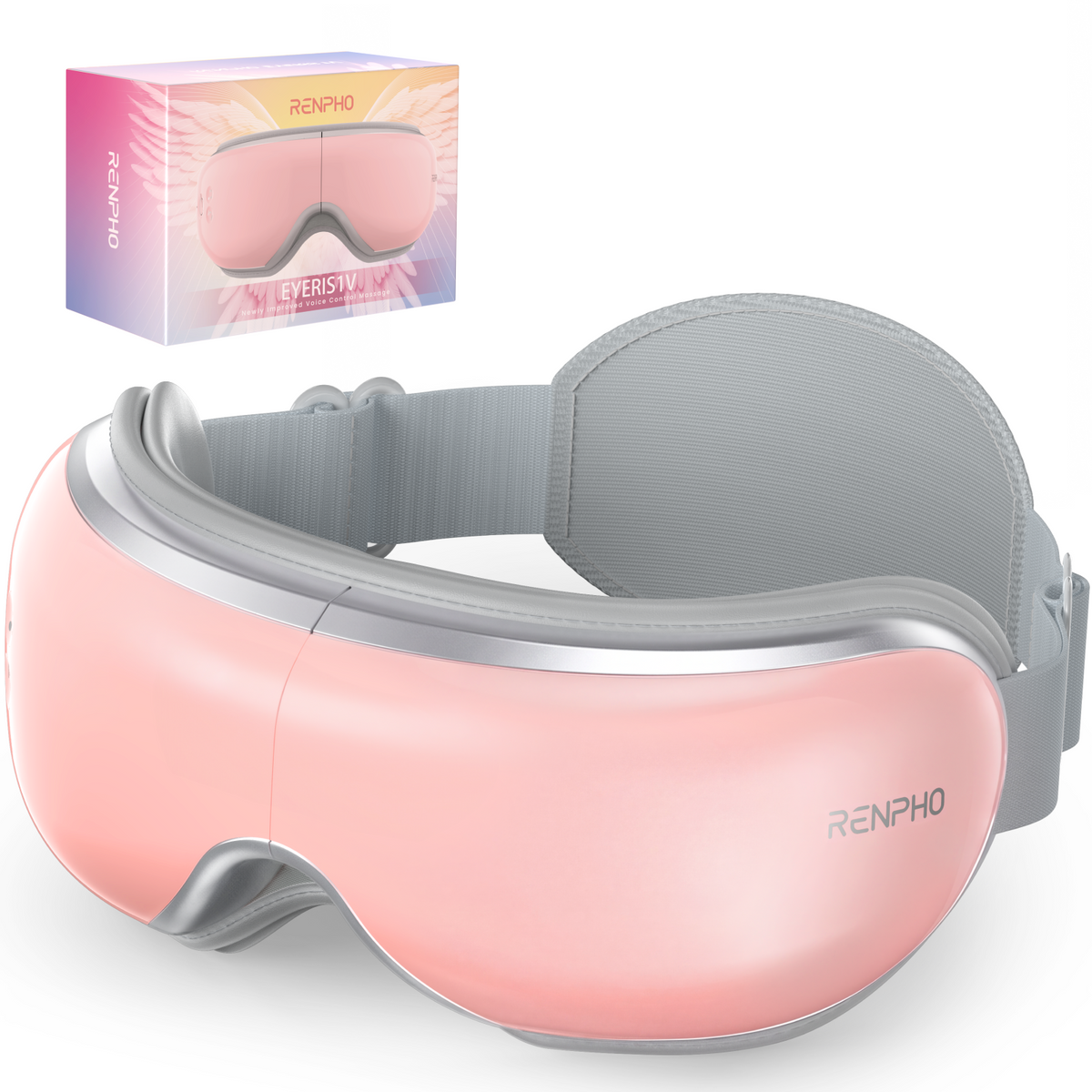 RENPHO Eye Massager with Voice Control, Heated Massage for Eyes, Eyeris 1V