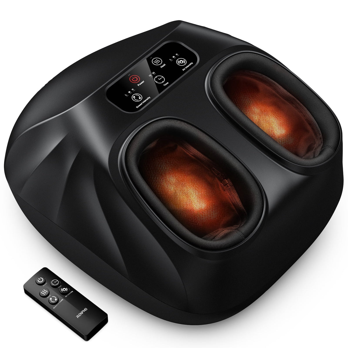 RENPHO Electric Shiatsu Foot Massager with Remote, Foot Massager Machine with Heat
