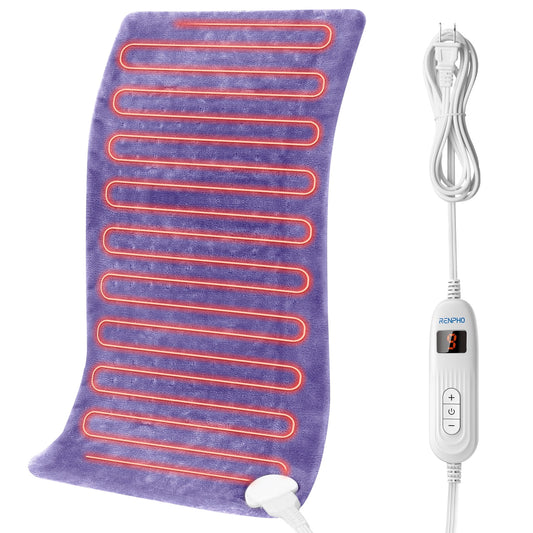RENPHO Heating Pad for Back Pain Relief & Period Cramps,Heat Pad for Neck and Shoulder