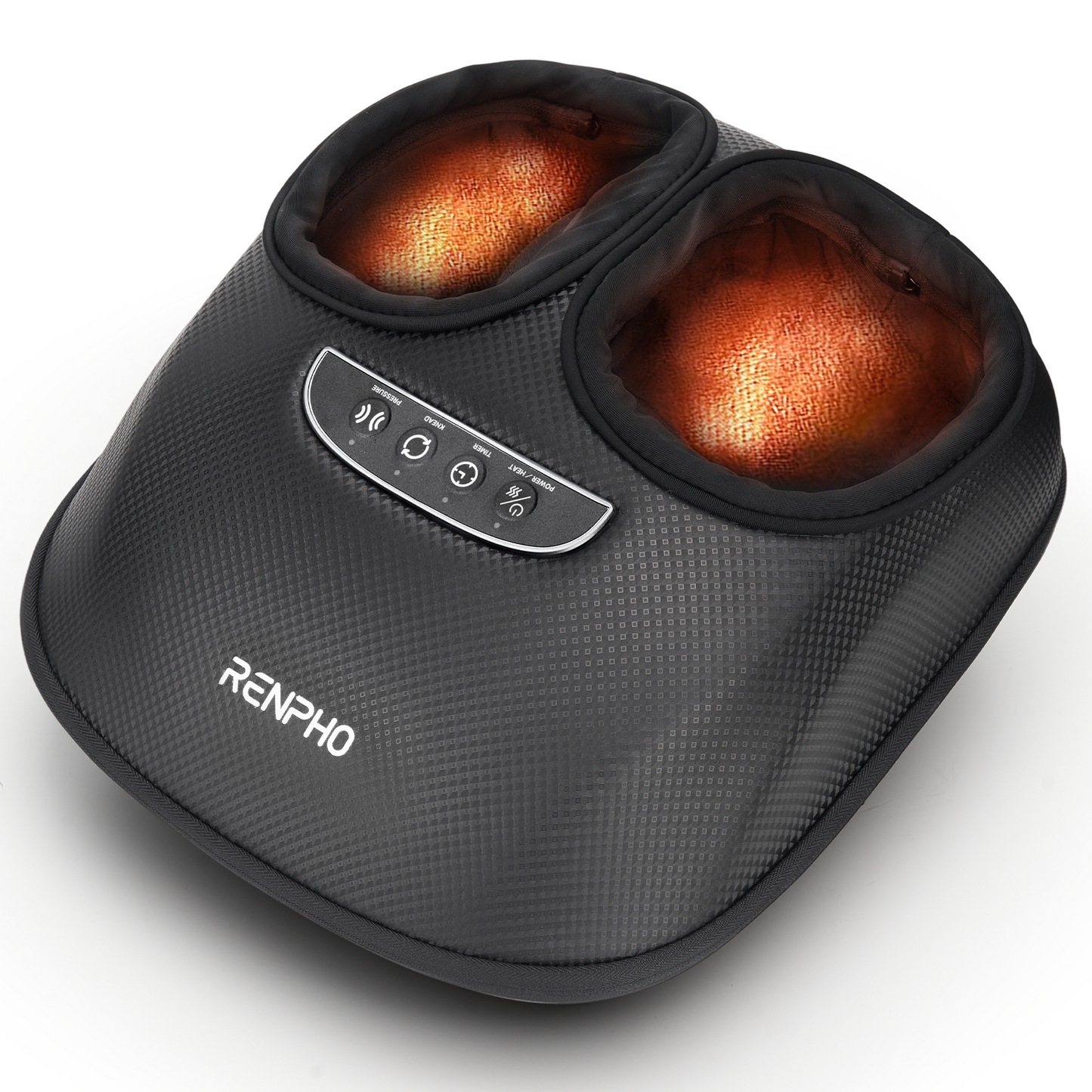 RENPHO Foot Massager Machine with Heat, 3 Air Compression Modes & Levels, Full-Foot Kneading Shiatsu Foot Massage for Plantar Fasciitis & Neuropathy, Gifts for Women & Men Size up to Size 13