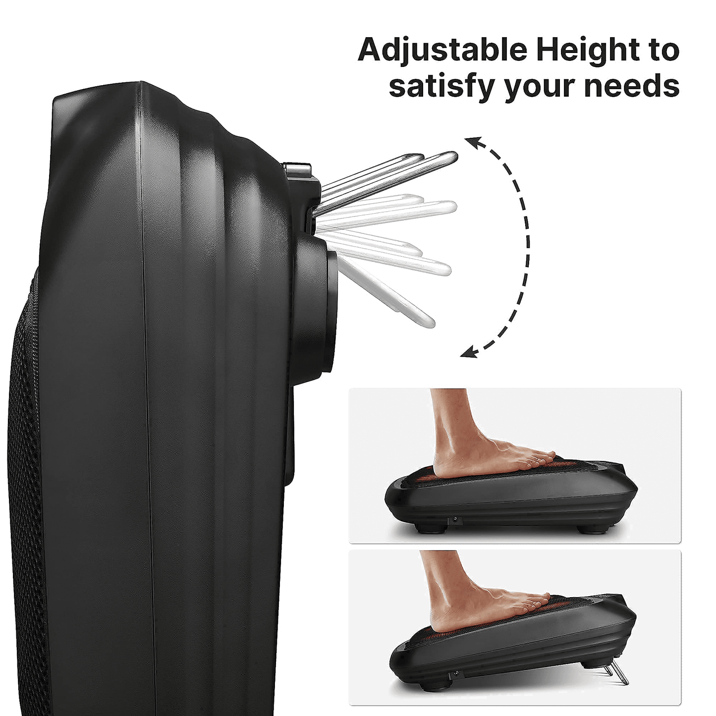 RENPHO Foot Massager with Heating,Shiatsu Foot Massager for Circulation, Back Massager, Foot Warmer and Massager for Neuropathy Muscle Pain Relief Plantar Fasciitis, Gifts for Women Men