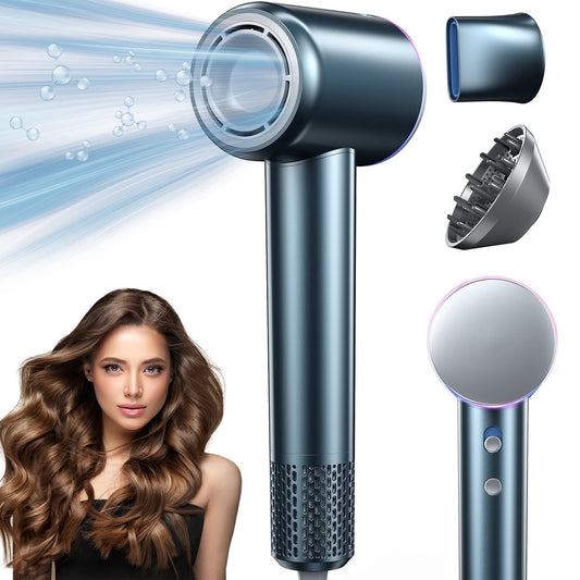 iDOO High Speed Portable Ionic Hair Dryer with Exclusive Hot & Cold Air Cycle Mode for Home Salon Travel