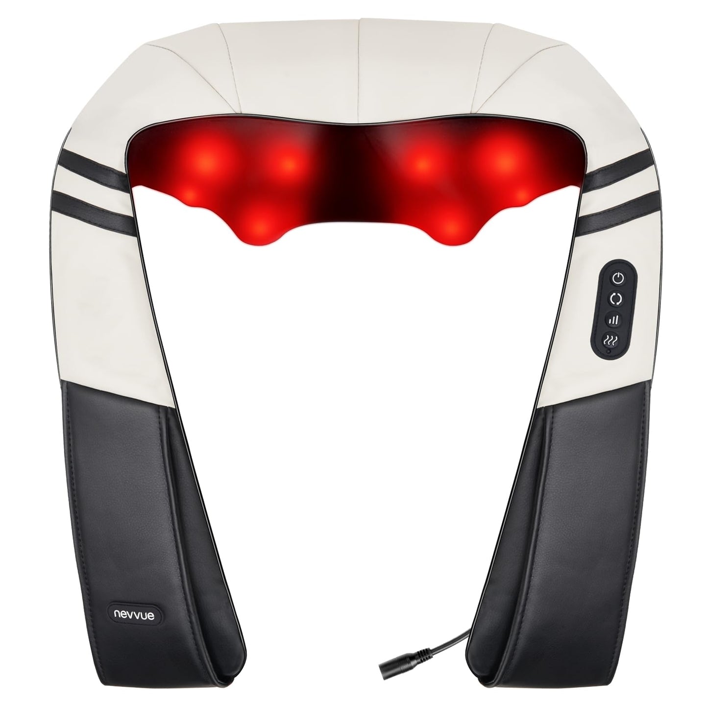 Nackenmassagegerät mit Wärme, Weihnachtsgeschenke, Massagegerät Nacken mit 3 Intensitätseinstellung, Shiatsu Massagegerät mit 3D Massage, Nacken Schulter mit Timer, Geschenke für Frauen