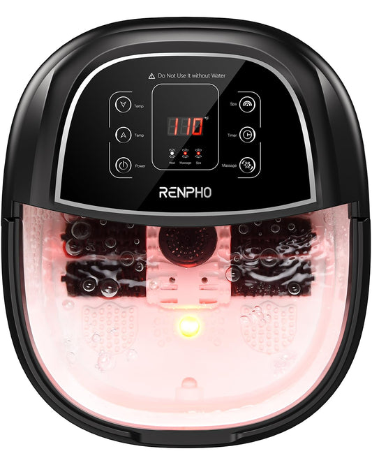 RENPHO Foot Spa and Massager with Heater, Gifts for Women, Foot Spa with Auto Roller