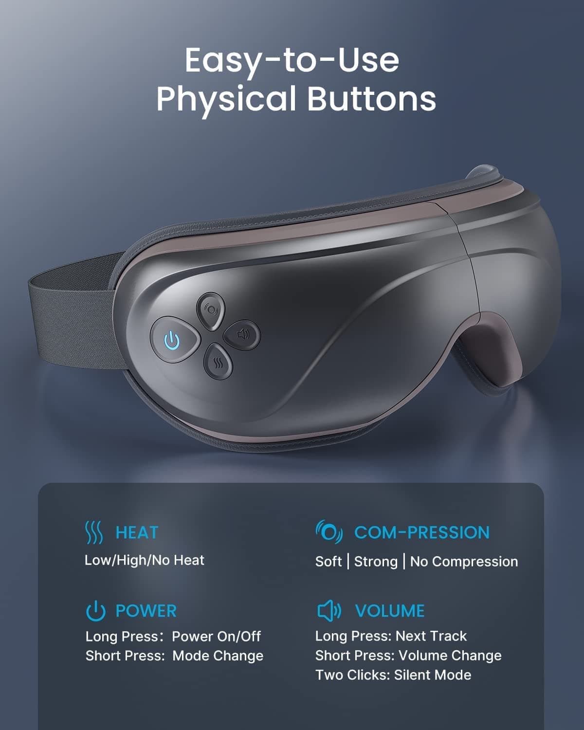 Eyeris 2 Augenmassagegerät Eye Massager Renpho DE